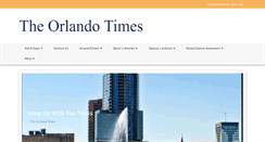 Desktop Screenshot of orlando-times.com